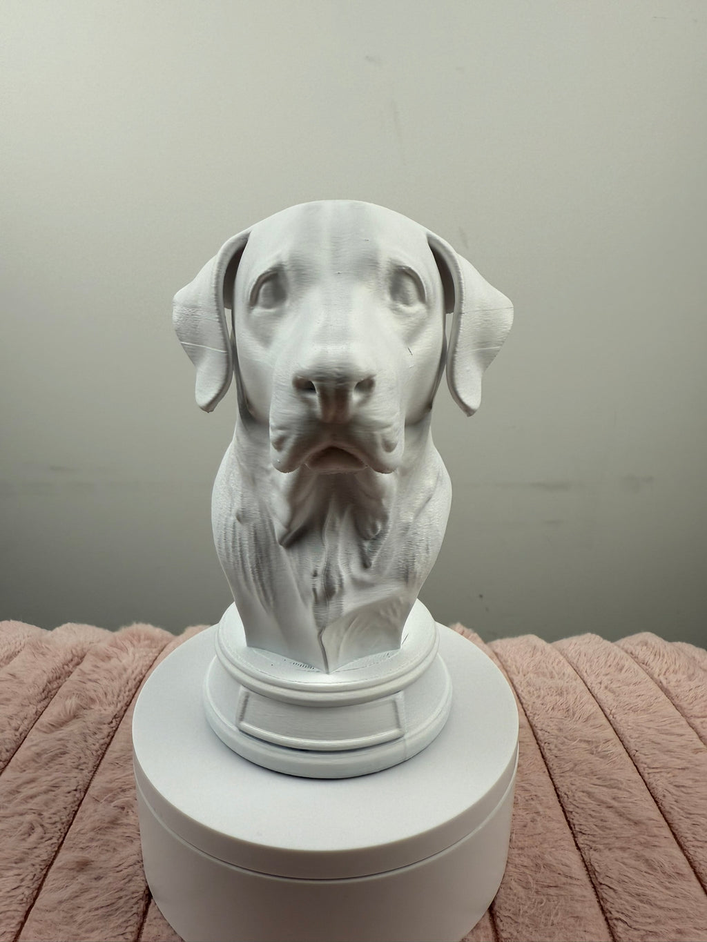 Custom 3-D Printed Pet Bust | 12 - 20 cm | Upload Your Dog, Cat or Any Animal
