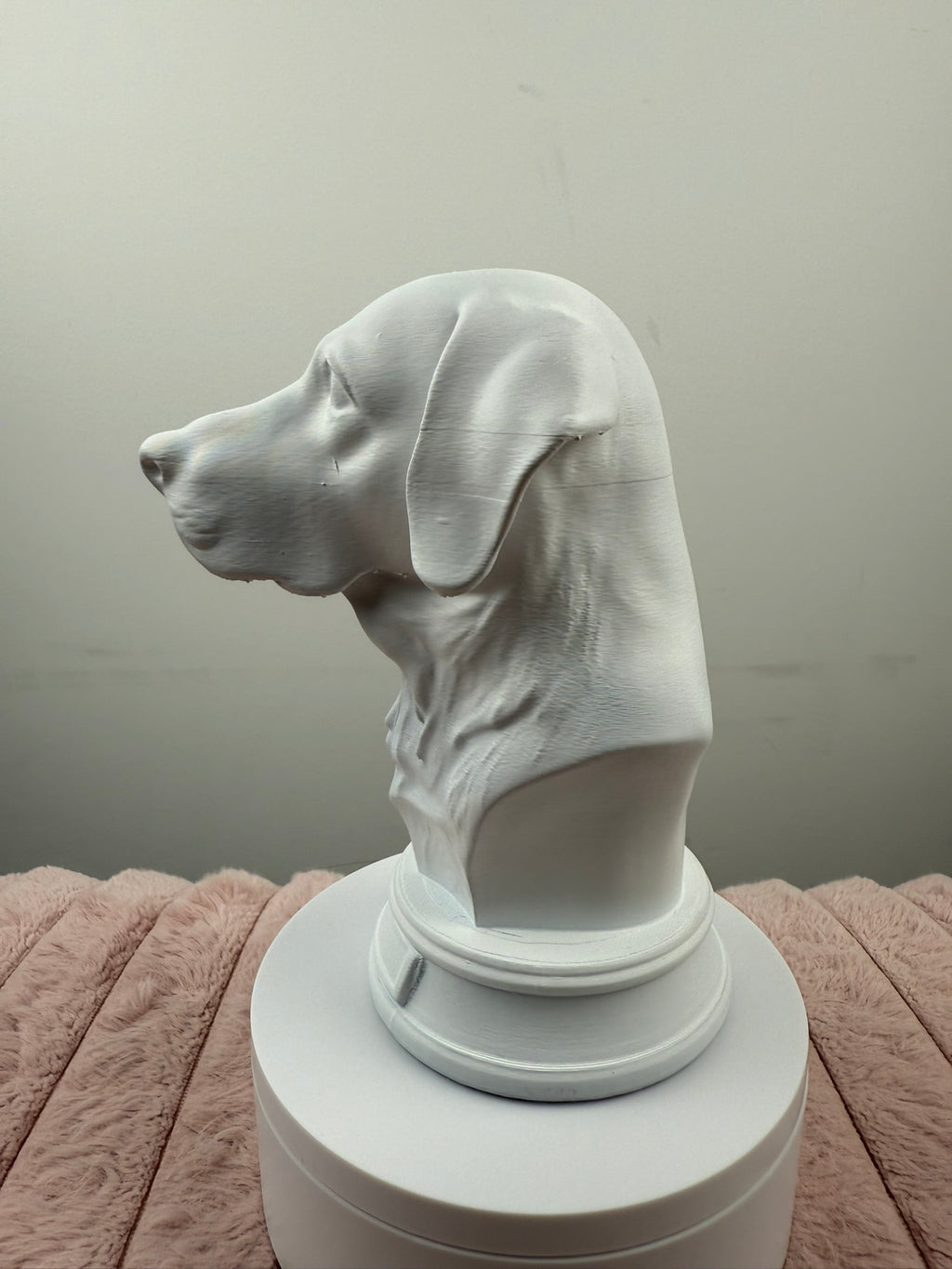 Custom 3-D Printed Pet Bust | 12 - 20 cm | Upload Your Dog, Cat or Any Animal