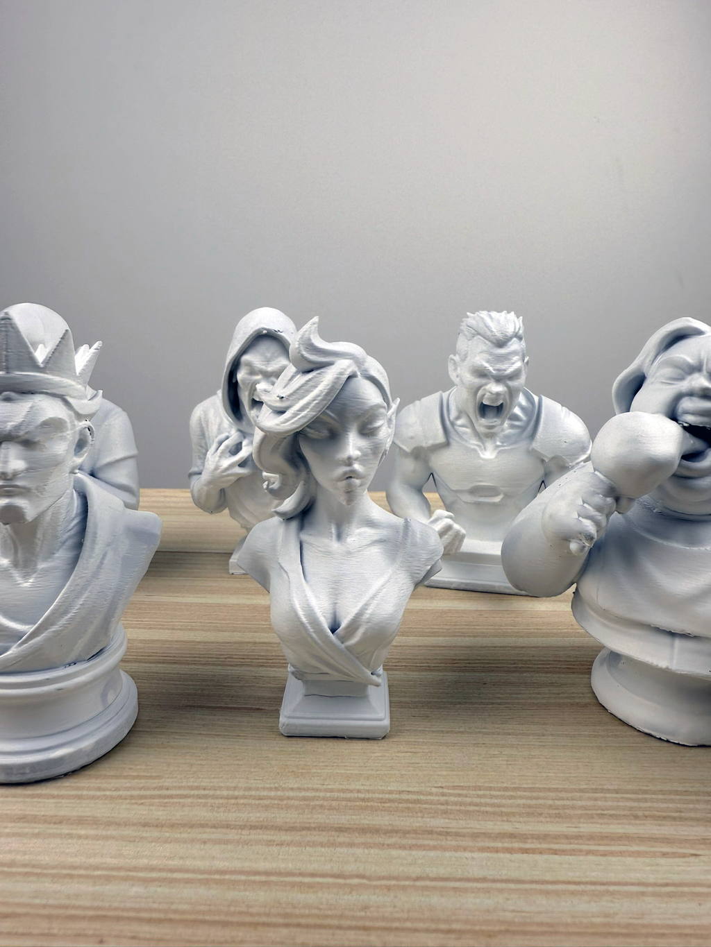 The Seven Deadly Sins Bust Set | Embrace the Darkness. One Sin at a Time